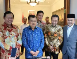 Pimpinan DPD RI Sampaikan Undangan Sidang Tahunan MPR ke Jusuf Kalla