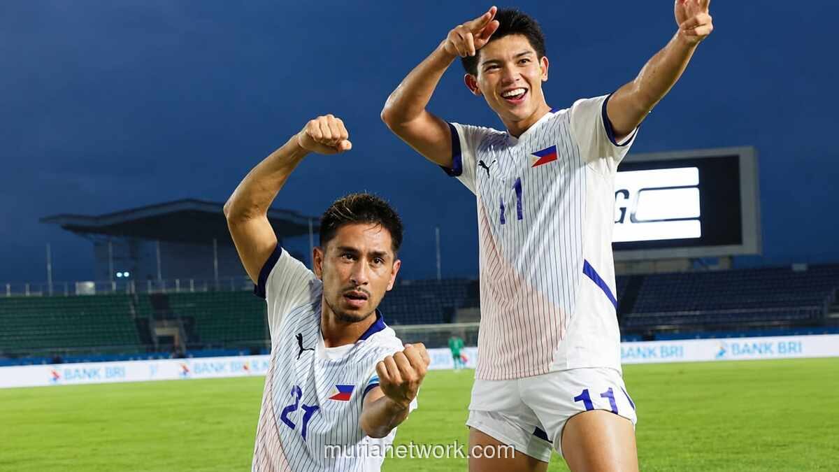 Laos Kalah 1-4 dari Filipina setelah Kartu Merah di Babak Pertama