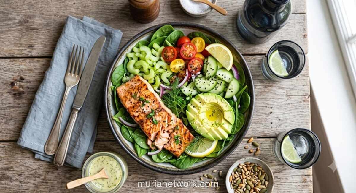 Salad Salmon hingga Kacang Makadamia, Ini Pilihan Makanan untuk Redakan Stres