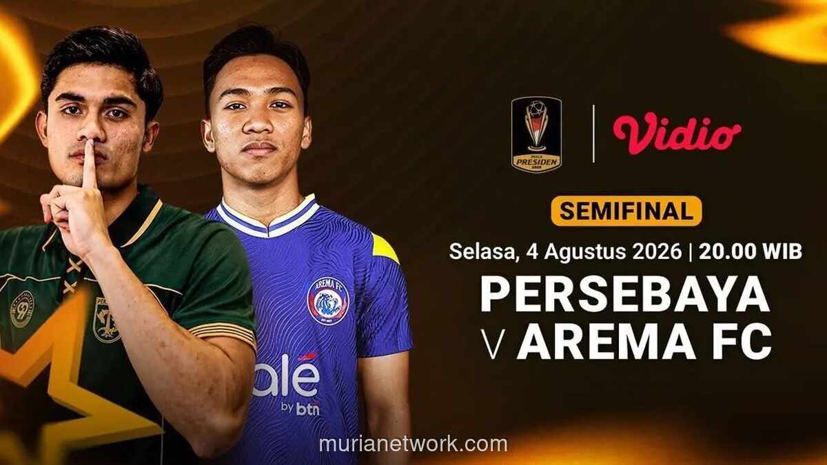 Persebaya vs Arema FC di Semifinal Piala Presiden 2026: Derby Jatim Tanpa Penonton