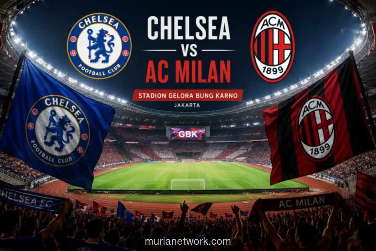 Chelsea vs AC Milan di Indonesia Super Cup 2026, Kick-off 19.00 WIB, Siaran Langsung TVRI