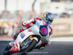 Veda Ega Pratama Start ke-16 di Moto3 Inggris, Ogden Rebut Pole Position