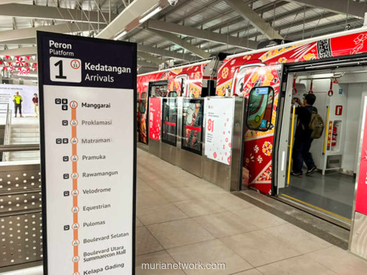 Progres LRT Jakarta Capai 97,99 Persen, Peresmian Ditunggu Istana