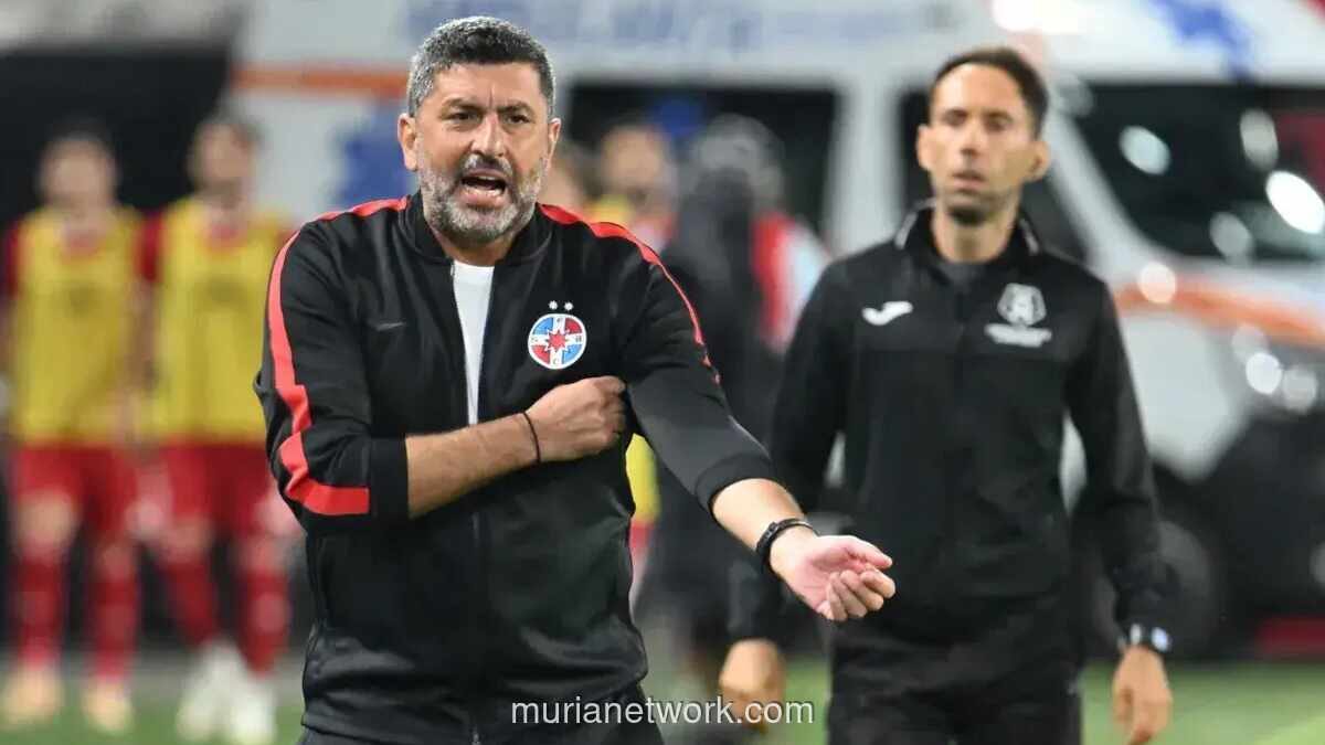 Pelatih FCSB Bertahan di Tengah Kritik Usai Imbang Tanpa Gol