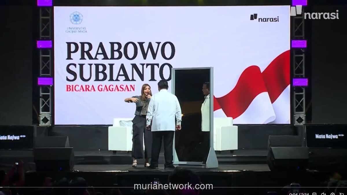 Saat Tiga Bacapres Diminta Refleksi di Depan Cermin, Prabowo Pilih Hormat
