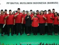 Megawati Lantik Pinka Haprani Pimpin Taruna Merah Putih