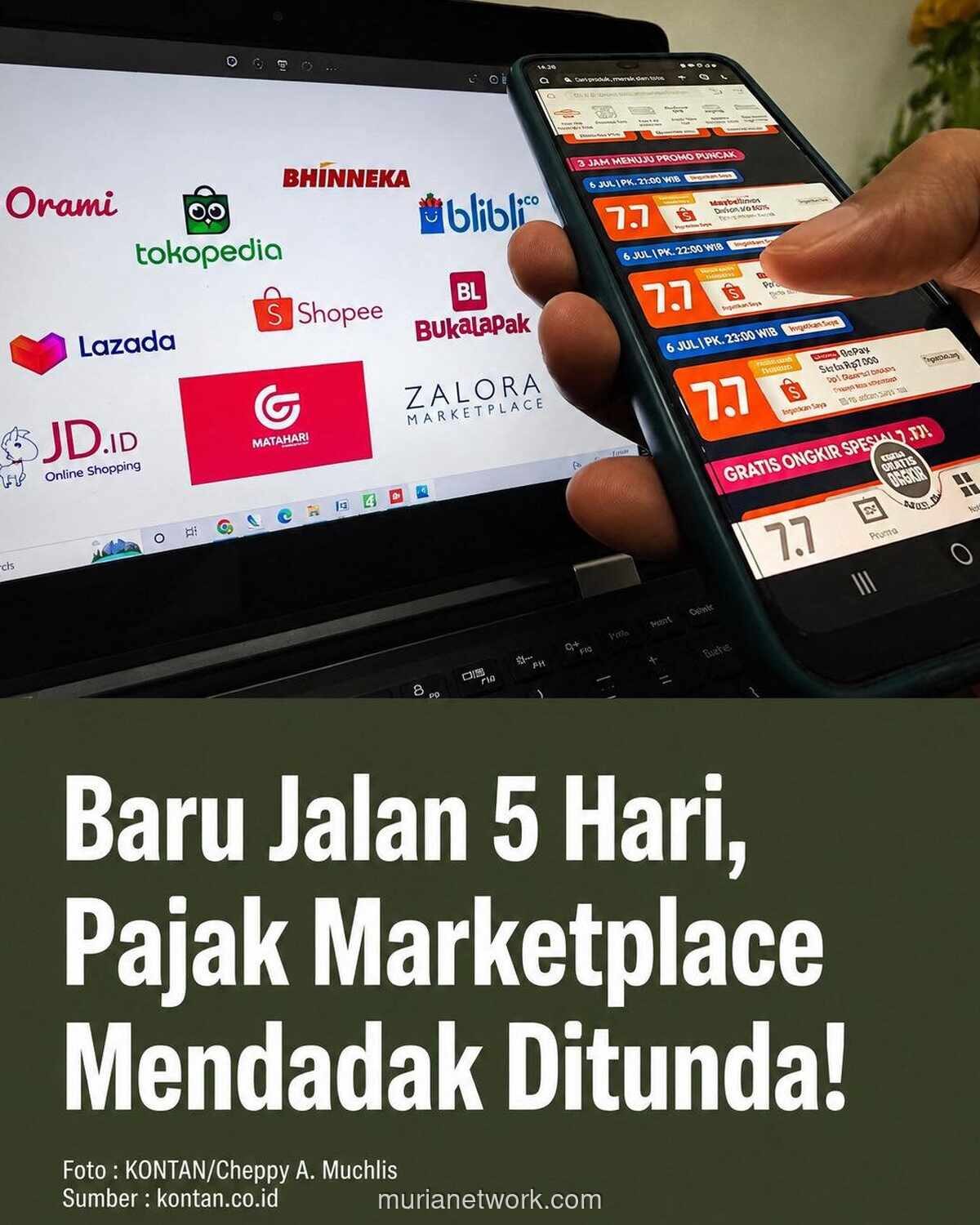 Pajak Marketplace Ditunda, Kewajiban NIB Tetap Dikejar
