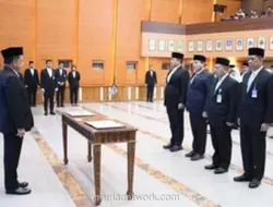 Mendagri Lantik Pejabat Baru, Tekankan Penguatan Kinerja dan Pelayanan
