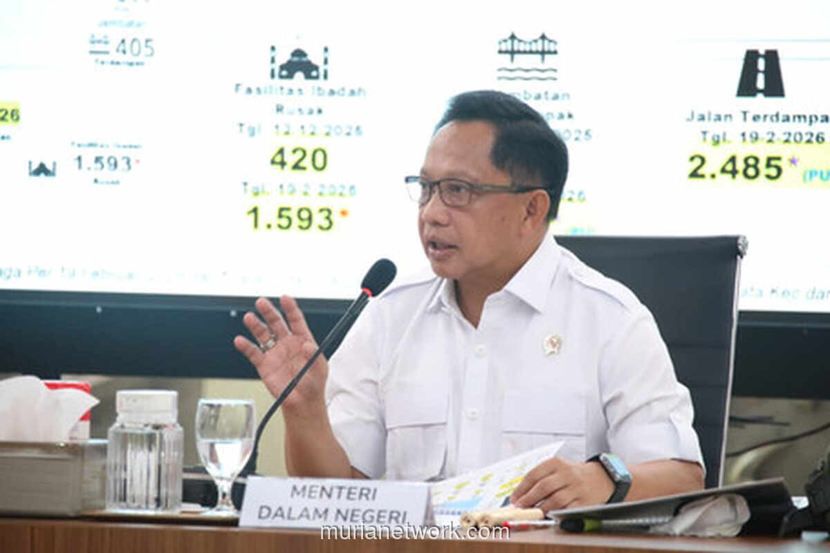 Mendagri: Bencana di Tiga Provinsi Terluas Sepanjang Karier Saya