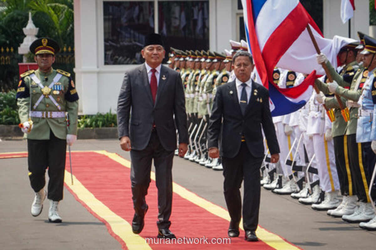 Menhan RI Terima Kunjungan Menhan Thailand, Perkuat Kerja Sama Pertahanan