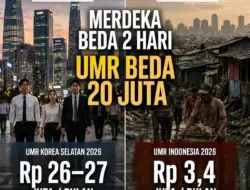 UMR Korea Selatan 2026 Tembus Rp24,9 Juta, Indonesia Masih Rp5,7 Juta