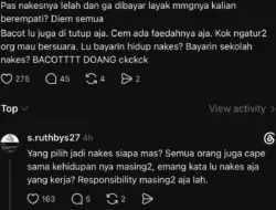 Nakes di Threads Kembali Panaskan Suasana, Netizen Desak Tindakan Tegas