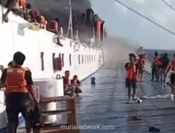 Nakhoda Hilang Kontak Usai Laporkan Kebakaran di KMP Mutiara Sentosa 2