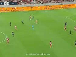 Darko Nejasmic Jadi Tembok Pertahanan NEC saat Tahan Olympiakos