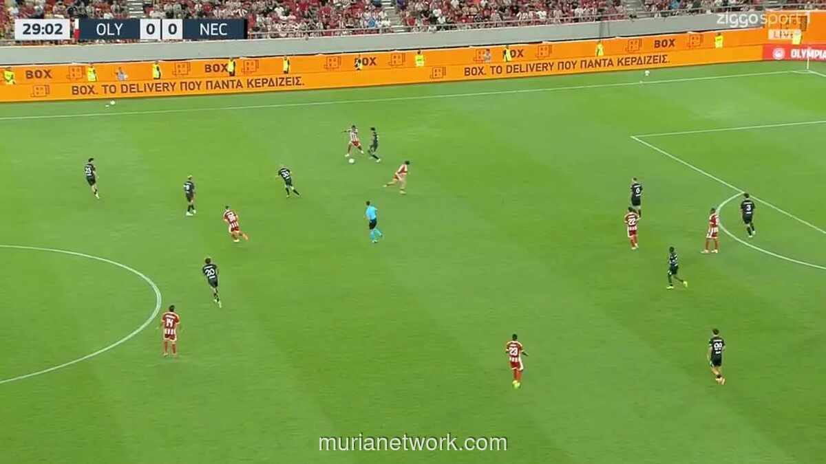 Darko Nejasmic Jadi Tembok Pertahanan NEC saat Tahan Olympiakos