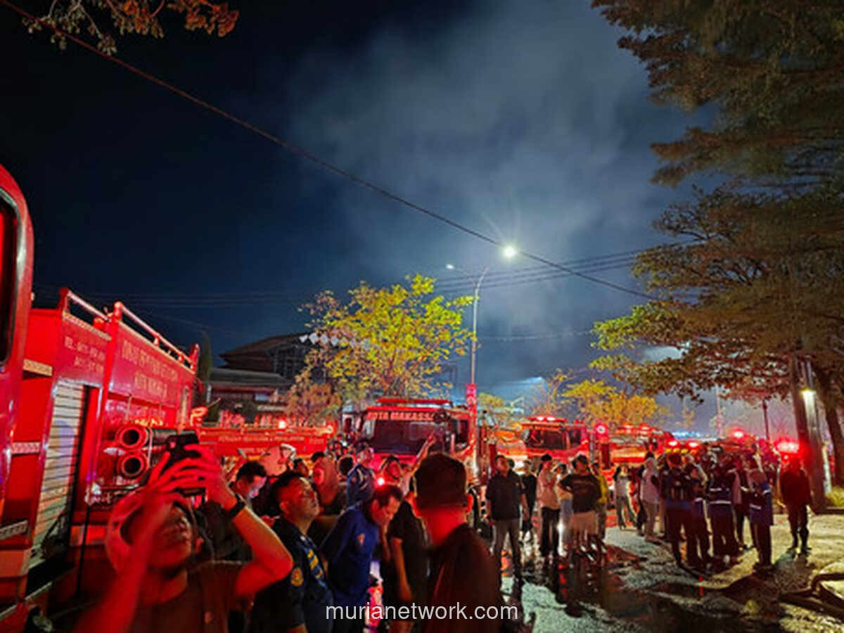 Kebakaran Melanda Nipah Mall Makassar, Diduga Korsleting Listrik
