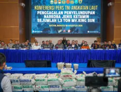 BNN Gagalkan Penyelundupan 1,3 Ton Ketamine di Perairan Natuna