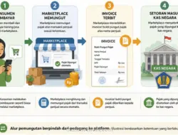 Pungutan Pajak Marketplace: Perubahan Mekanisme yang Menguji Arus Kas Pedagang Kecil