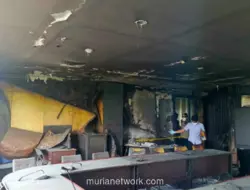 Pegawai Diskominfo Kukar yang Bakar Ruang Rapat Ditetapkan sebagai Tersangka