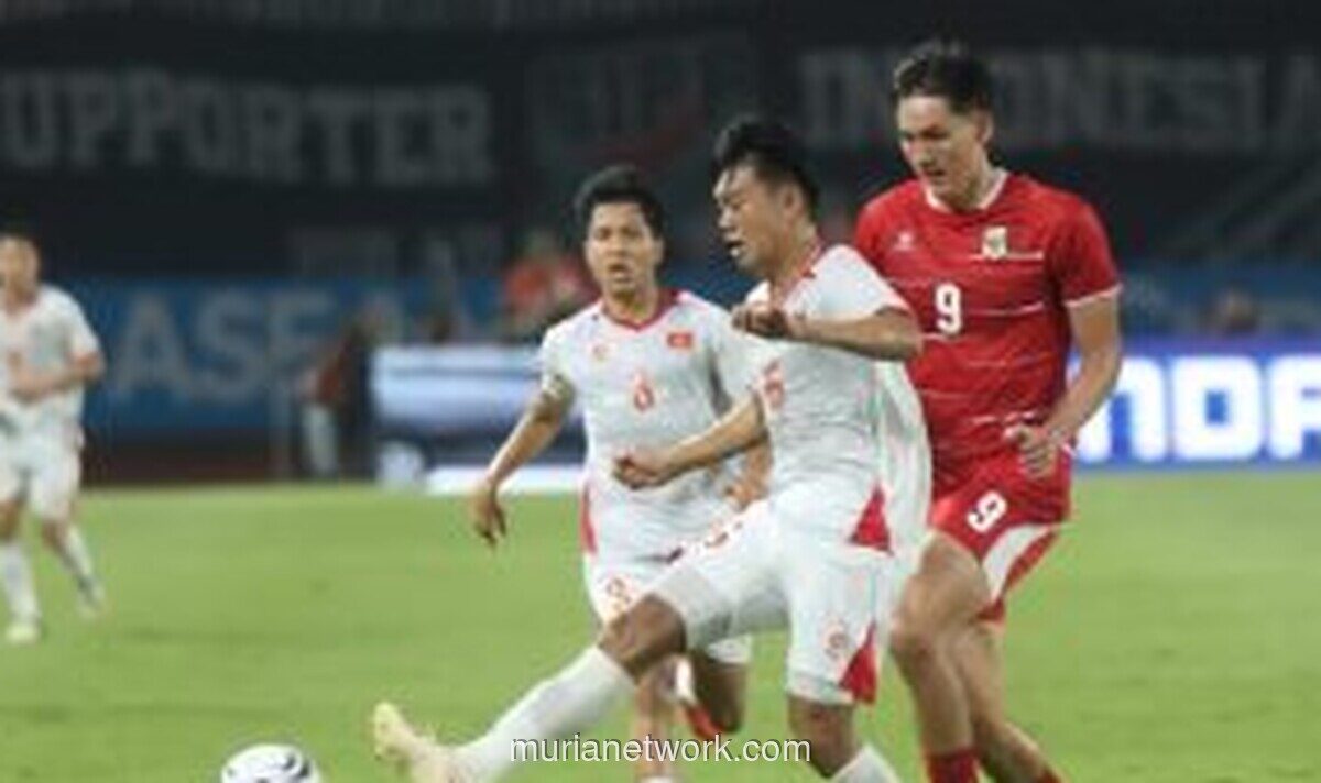Timnas Indonesia Kalah 0-3 dari Vietnam, Laga Kontra Singapura Jadi Penentu