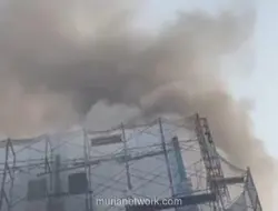 Kebakaran Melanda Gedung di Cikini, Puluhan Personel Damkar Dikerahkan