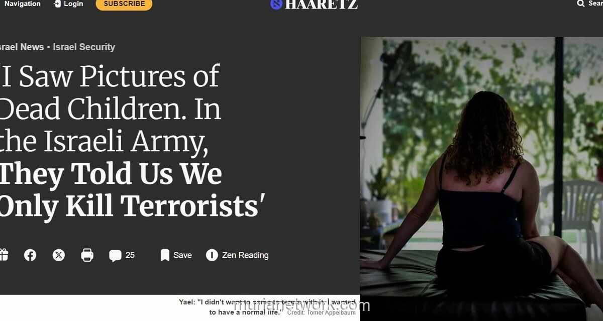 Mantan Tentara Israel Mengaku Trauma Usai Tembaki Warga Sipil Gaza