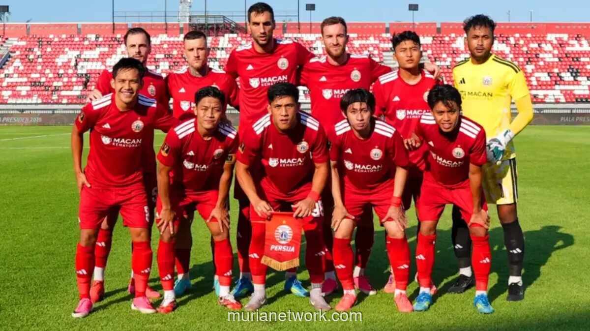 Persija Jakarta Siap Launching Tim Lawan Brisbane Roar di JIS