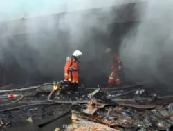 Kepala Regu Damkar Jakarta Timur Meninggal Saat Padamkan Kebakaran TPS
