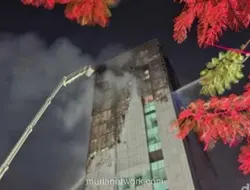 Kebakaran Gedung Bapenda DKI Jakarta, Damkar Kerahkan 180 Personel dan 30 Mobil