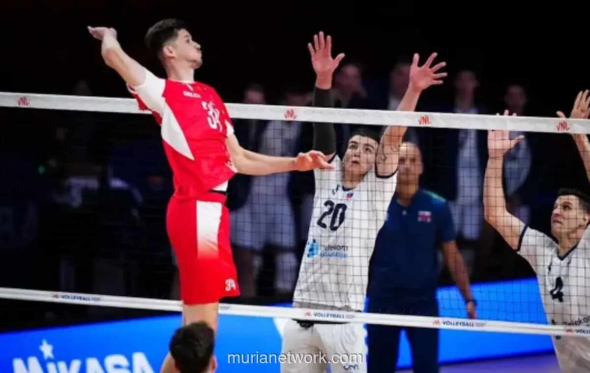 Semifinal VNL Putra 2026: Polandia Jumpa Slovenia, Jepang Hadapi AS