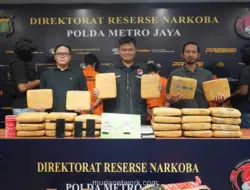 Polda Metro Jaya Bekuk Tiga Pengedar Narkoba, Sita Ganja 27,96 Kg