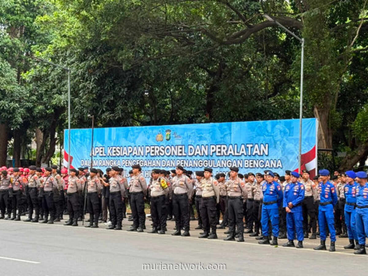 Polda Metro Jaya Siagakan 233 Personel dan Peralatan untuk Hadapi Bencana