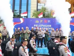 Polda Riau Libatkan 81 Relawan Mahasiswa dan Ojol dalam Ekspedisi Merah Putih