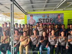 Polres OKU Selatan Gencarkan Edukasi Cegah Karhutla di Desa Sidodadi