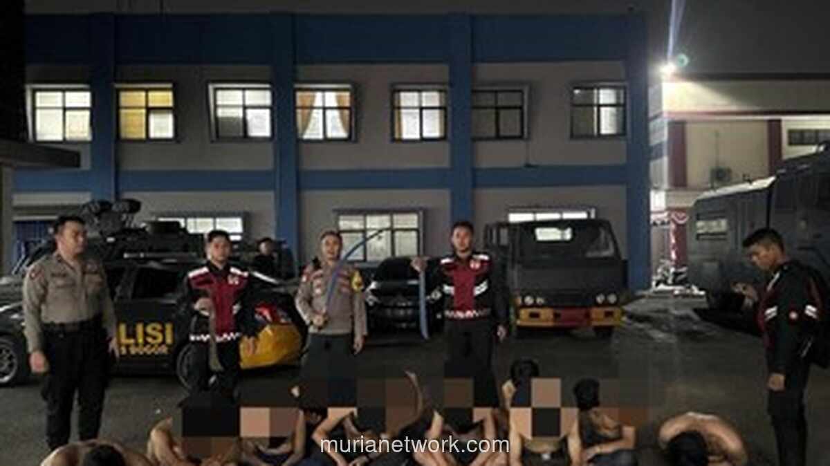 Polisi Gagalkan Tawuran Pelajar di Cibinong, 16 Siswa Diamankan
