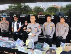 Polres Metro Bekasi Kota Ungkap 99 Kasus Narkoba, 35 Ribu Obat Keras Disita