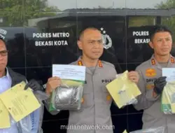 Polres Bekasi Kota Bongkar Produksi Tembakau Sintetis, Raup Untung Rp 17 Juta