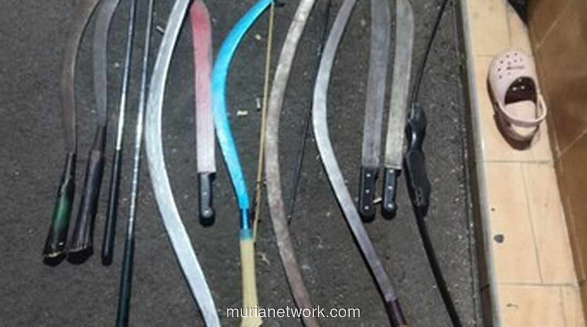 Polisi Tangkap 13 Remaja di Depok, Sita Celurit hingga Busur Panah