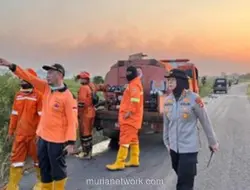 Polres Ogan Ilir Padamkan Enam Titik Karhutla di Wilayah Rawan