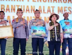 Polri Raih Rekor MURI Penanaman Bawang Putih Serentak di Lahan Terluas