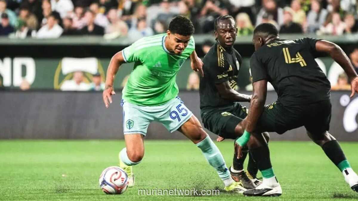 Seattle Sounders Takluk 1-2 dari Portland Timbers di Laga MLS