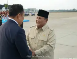 Prabowo Antar Pulang PM Thailand Anutin Charnvirakul ke Halim Perdanakusuma