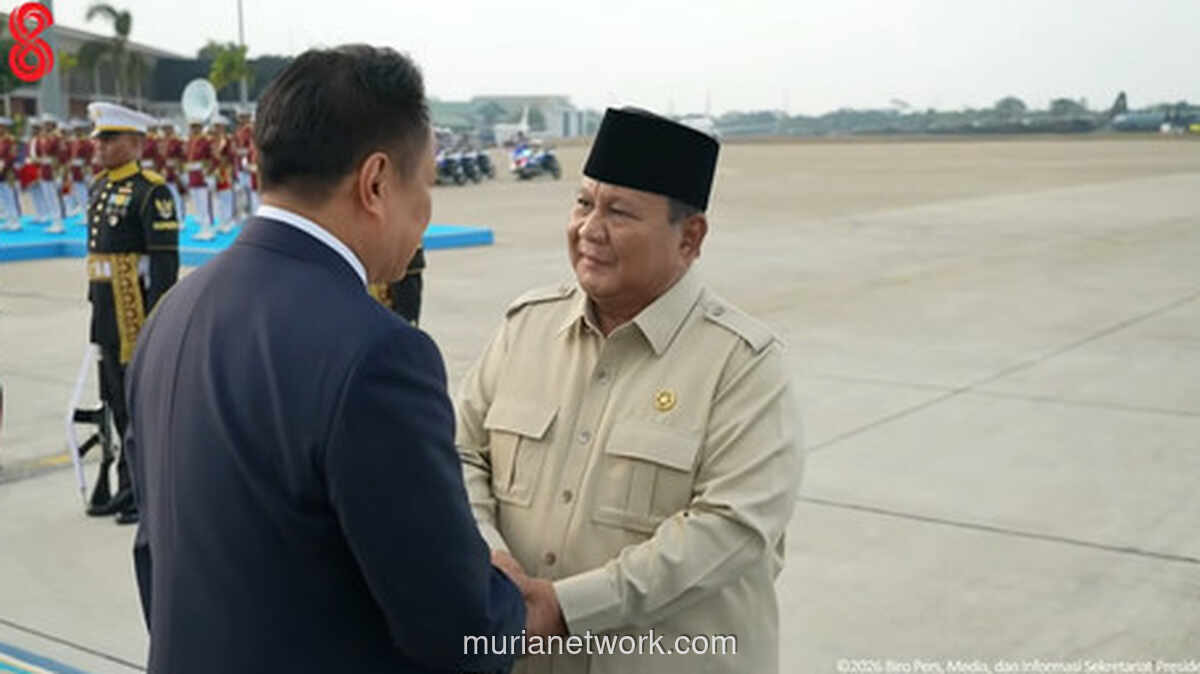 Prabowo Antar Pulang PM Thailand Anutin Charnvirakul ke Halim Perdanakusuma