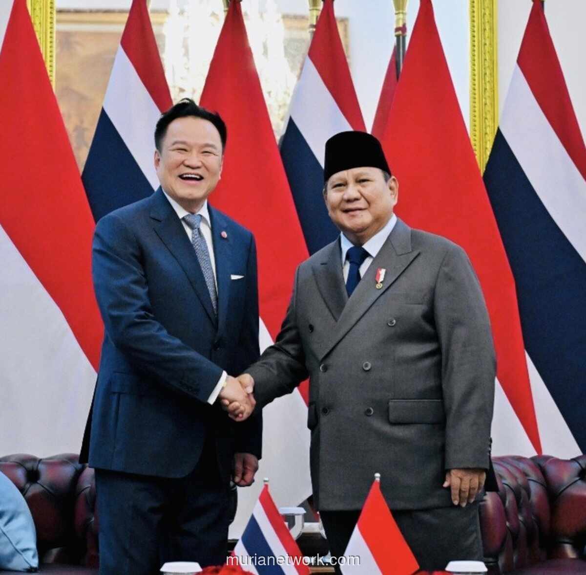 Indonesia dan Thailand Targetkan Perdagangan Bilateral USD20 Miliar pada 2030