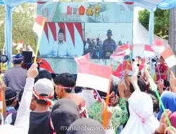 Prabowo Resmikan 3.395 Jembatan dan 3.000 Sumber Air Bersih Buatan TNI-Polri