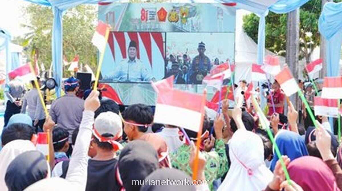 Prabowo Resmikan 3.395 Jembatan dan 3.000 Sumber Air Bersih Buatan TNI-Polri