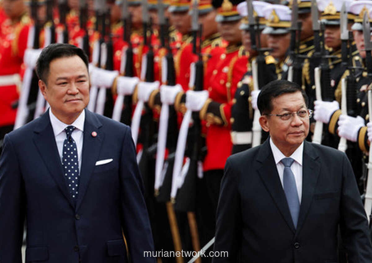 Min Aung Hlaing Kunjungi Thailand, Upaya Perbaiki Hubungan Internasional