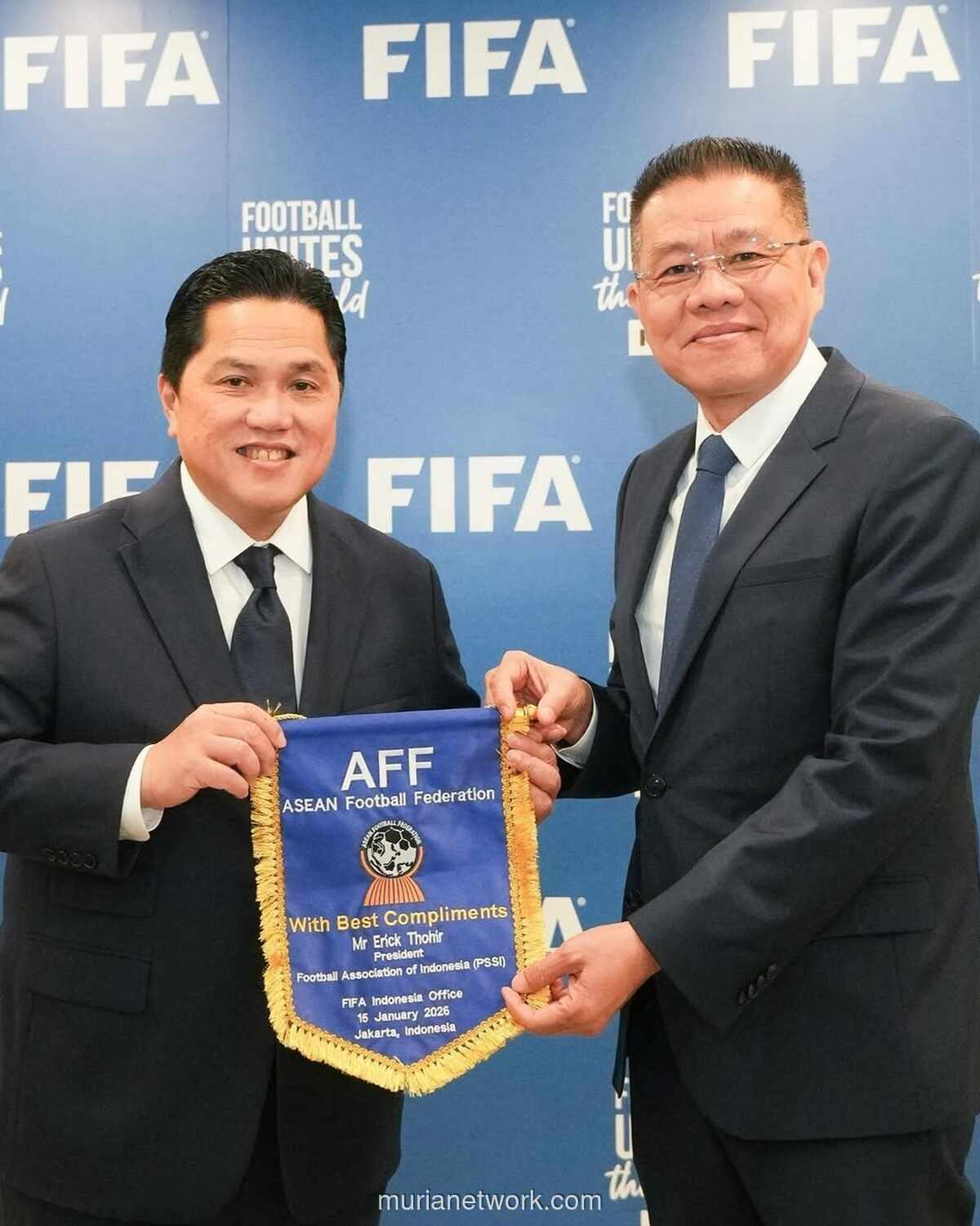 PSSI Dukung Khiev Sameth Lanjut Pimpin AFF 2026-2031