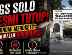 Pusat Grosir Solo Tutup Permanen, Ribuan Pekerja Terdampak
