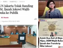 Gugatan Dikabulkan KIP dan PTUN, BONJOWI Desak UGM Buka Ijazah Jokowi